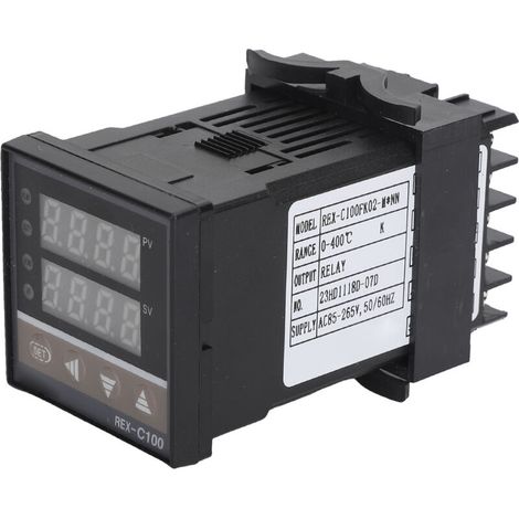 PID temperature controller, intelligent digital control instrument, Type K, input, relay output, AC85-265V (1/5)