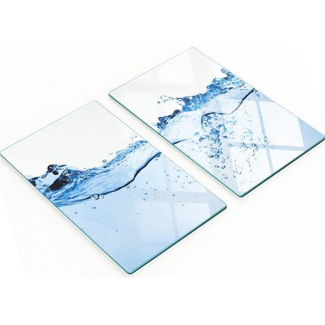 Tablas decorativas multifuncionales de vidrio templado para cocina, 2x30x52 cm. (1/5)