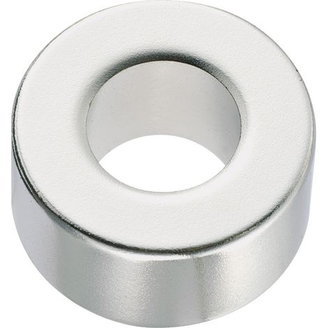TRU COMPONENTS 1572123 Permanent-Magnet Ring (Ø x H) 10 mm x 2 mm N35  1.18 - 1.24 T Grenztemperatur