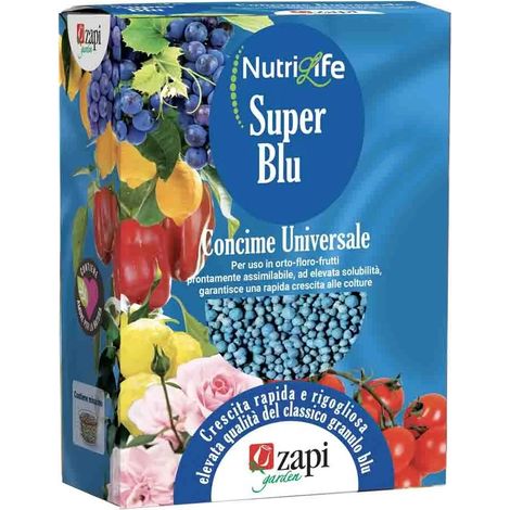 Zapi Super blu Universale 1 kg - Granulatdünger für gesunde Pflanzen im Garten