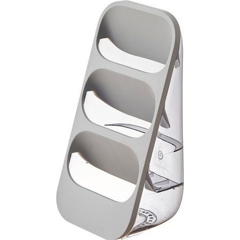 BelleRise - Staubdichter und wasserablaufender Essstäbchenhalter (grau) (1/5)