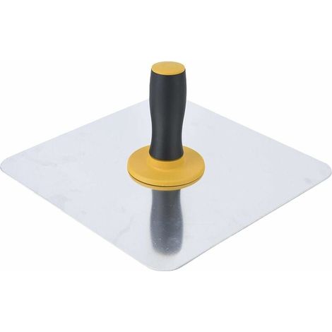 SHINING HOUSE Paleta de aluminio Falcon de 300 a 300 mm duradera, ergonómica de alta dureza para yeseros de aluminio, para mampostería de paneles de yeso, herramienta para paneles de yeso (1/4)