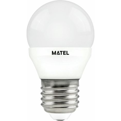 Bombilla LED Esférica Regulable E27 7W Neutra Matel (1/4)