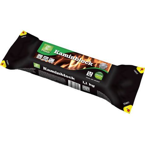 10PZ TRONCHETTO PER STUFE E CAMINI FLAMMAT 1 KG