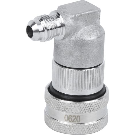 Distributeur de bière artisanale à verrouillage à bille avec raccord rapide pour fût, en acier inoxydable MFL 1/4 po, cercle à liquide (1/5)