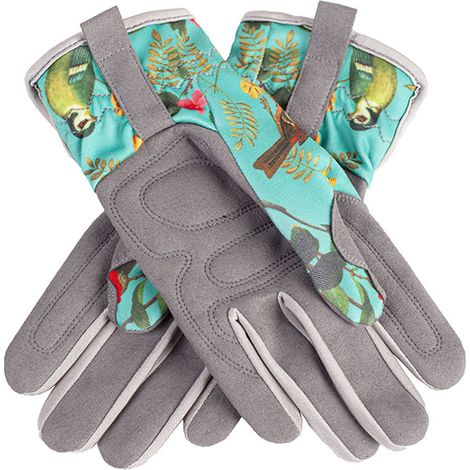 Filiyano-Gants de jardinage en cuir pour femmes, souples et respirants, anti-épines, cadeaux pour jardinage compatibles avec les écrans tactiles (1/5)