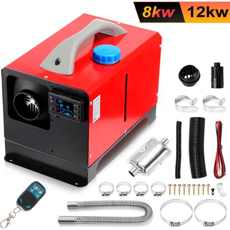Randaco Riscaldatore ad Aria Diesel 12V, Riscaldatore da Parcheggio, Riscaldatore per Camion 8KW con Interruttore Schermo LCD e Telecomando (1/5)