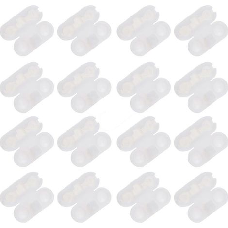 Lot de 20 chaînes en plastique pour stores enrouleurs et fenêtres-White