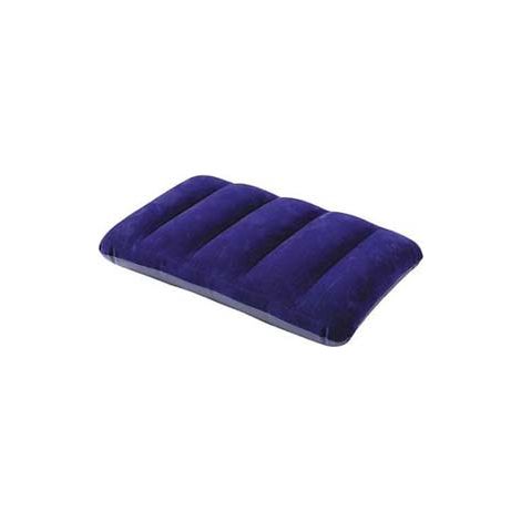 CUSCINO DA CAMPING GONFIABILE BLU  cm.43x28X9h.  peso kg.0,16 (68672)    INTEX (1/3)