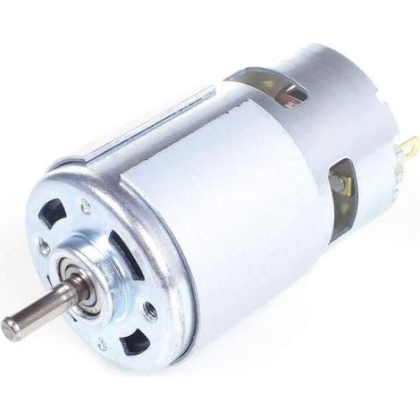 775 DC motor with ball bearings, high torque and high power, low noise, parts for DIY projects