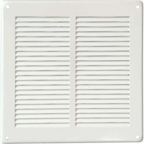 Grille en tôle 240x240 Maille Blanche (1/5)