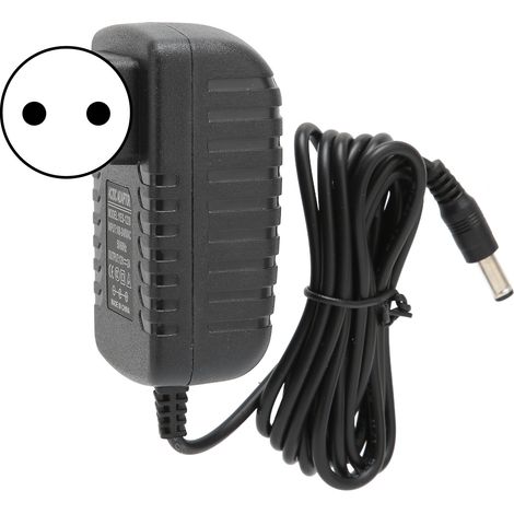 Adaptateur Secteur 12V 1A, Isolation Renforcée, Anti-Parasites, Protection Surtension, Bloc d'Alimentation 100-240V Prise UE (1/5)