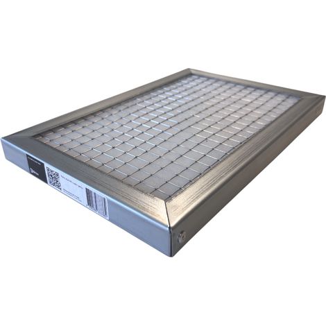 Filtre M5 plat cadre galva - ép. 23 mm - 300 x 200 mm