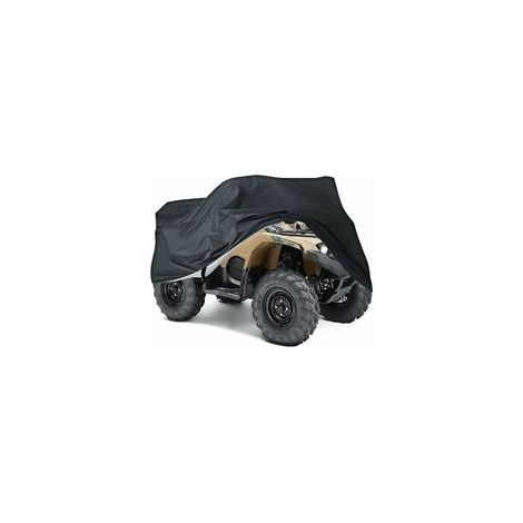Housse de protection pour moto, quad et VTT, anti-UV, taille XXXL, noire - (1/5)