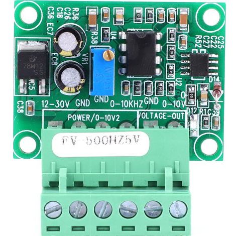 Module convertisseur de fréquence à tension FV-500Hz5V, onduleur analogique numérique 0-5V (1/5)