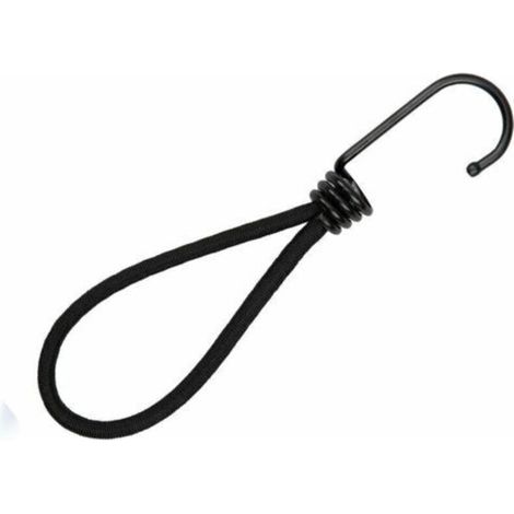 10 Tendeur Elastique Caoutchouc Professionnel avec Crochet (Noir 150 mm) pour Bâches, Affiches.Filets Tendeur Bâche, Sangle Élastique, Support de Bâche, Caoutchouc de Bâche, Tendeur Caoutch (1/5)