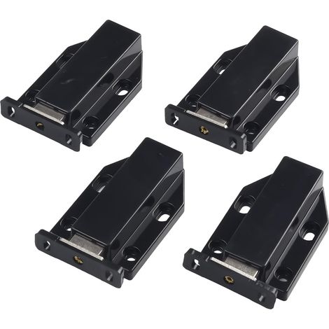 Lot de 4 loquets placard à ouverture par simple pression, avec (1/5)