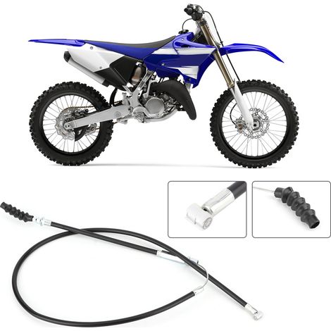Câble d'embrayage réglable pour moteur de moto tout-terrain 4 temps Black Pit, compatible avec les motos 110cc, 125cc et 140cc. (1/5)