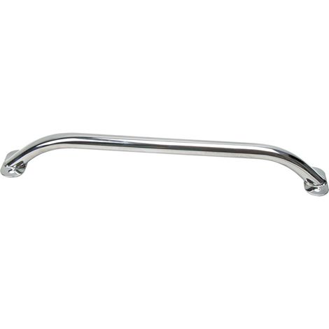 Maniglia inox attacco a basetta lunghezza mm 460