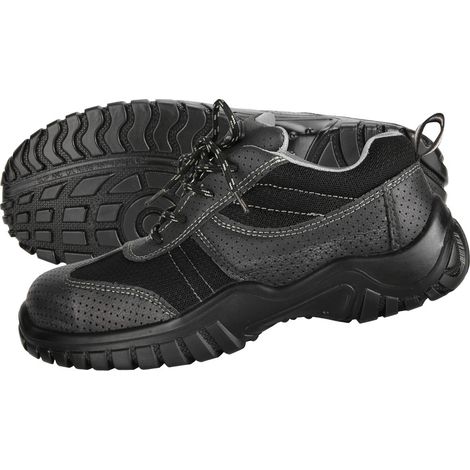 Chaussures de sécurité pour hommes à embout en acier, antistatiques, résistantes aux chocs et aux perforations, bottes de travail conformes aux normes d'assurance du travail (45) (1/5)