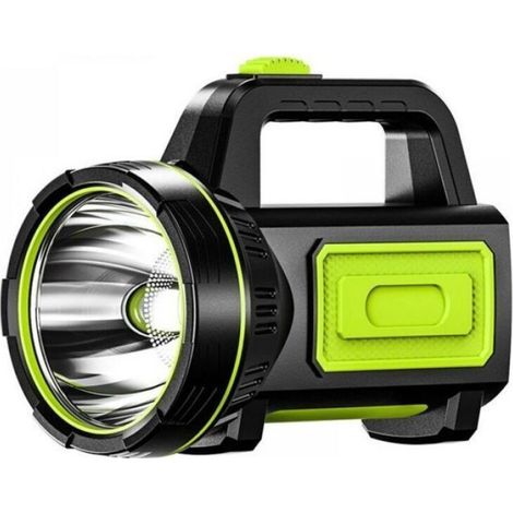 Lampe torche LED ultra-lumineuse avec batterie haute capacité, éclairage latéral, lampe torche étanche haute puissance, adaptée au (1/3)