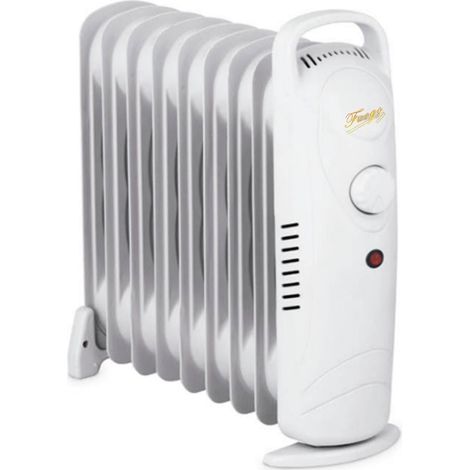 Radiador de Aceite 900 W de 9 Elementos y Termostato Regulable (1/3)