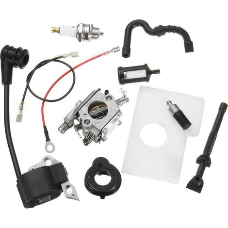 Set carburateur complet – compatible tronçonneuses 017 018 MS170 MS180 – accessoires (1/5)