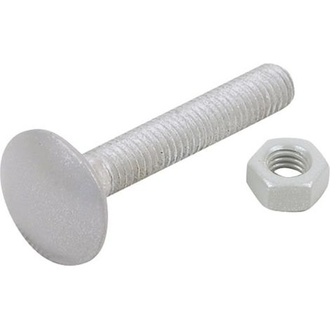Boulons Trcc 7 L70mm Z.blanc X8 - Afbat