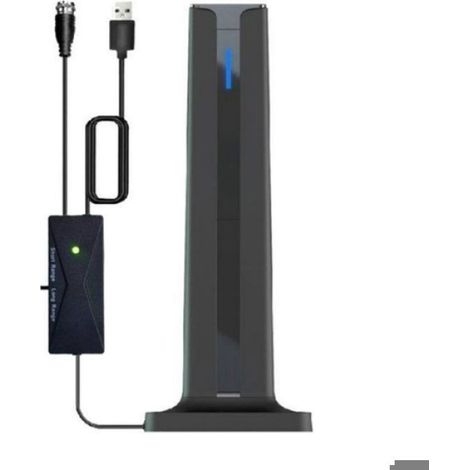 Antenne TV 4K D'Intérieur Numérique à Gain Élevé DVB-T DTMB ISDB Compatible avec la Réception Haute Définition (1/5)