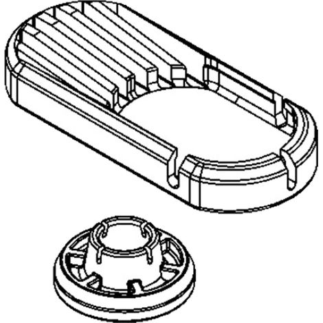 Bessey Kit de capuchons de protection pour serre-joint à engrenages GK (5 paires) - 3101840