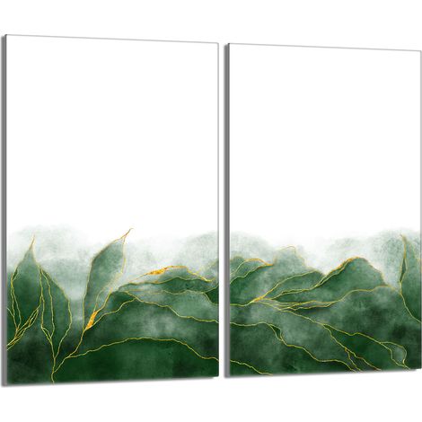Glasschutzplatte für den Herd 2x30x52 Blätter (1/5)