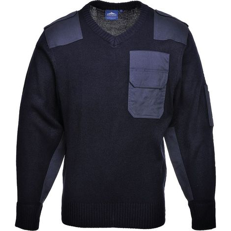 Maglione da lavoro di sicurezza Portwest NATO Blu navy M