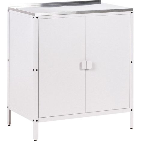 Outdoor-Küchenschrank VILAMA Weiß