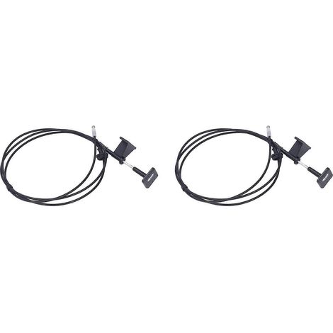 2x Motorhaubenentriegelungskabel mit Zuggriff 74130SNAA01 Ersatzteil für Honda Civic 2006-2011 (1/5)