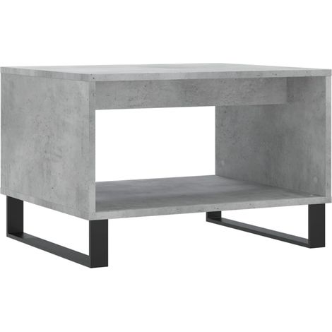 Maison Exclusive - Tavolino da Salotto Grigio Cemento 60x50x40cm Legno Multistrato