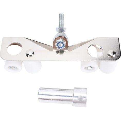 Rodillo para juntas de esquina interiores para placas de yeso, herramienta de instalación de cinta de juntas de esquina de acero inoxidable con PTFE y adaptador roscado. (1/5)