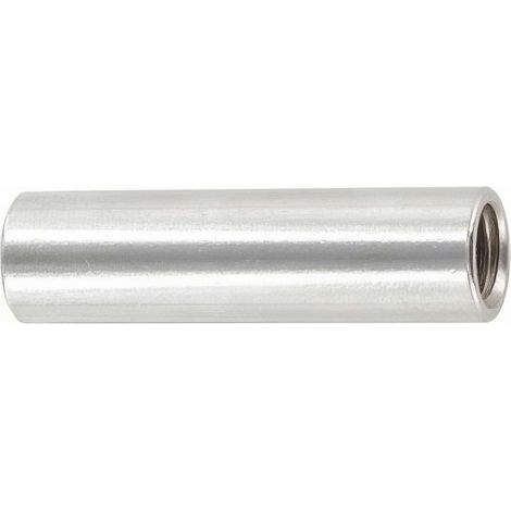 Manchon cylindrique M10 x 30 mm INOX A2 - Boite de 25 pcs - Fixtout MANC10030A2