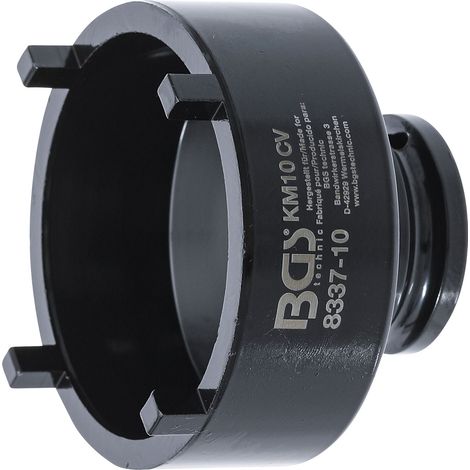 Douille impact cles a ergots dents exterieurs km10 (din 981) bgs (1/2)