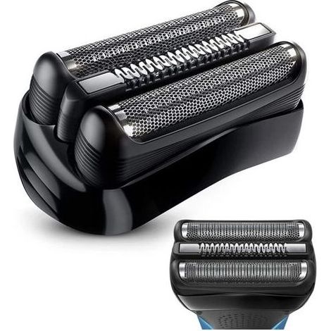Tête de rasage de rechange pour rasoir Braun Série 3 – Modèle 21B, compatible avec 3000s, 3010s, 3040s, 3050cc – Lot de 1-DELKEVIC (1/4)