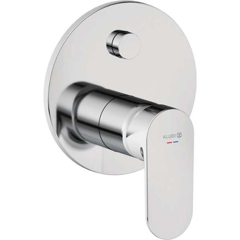Kludi X1 - Unterputzarmatur, für 2 Verbraucher, Chrom 327630575 (1/2)