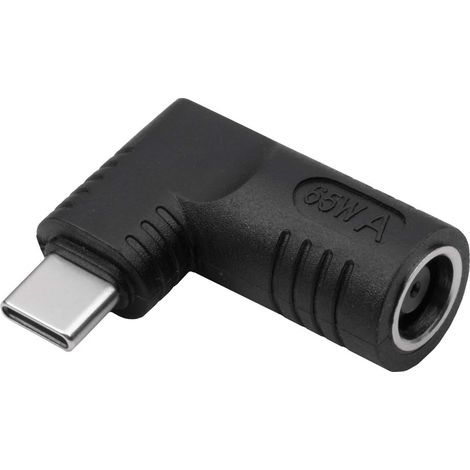 Adaptador para portátil AK-ND-D01 7,9 x 5,5 mm + pin / USB-C (1/5)