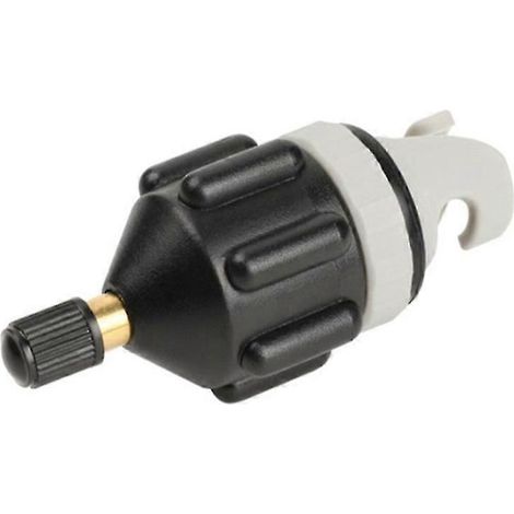 Adaptateur de valve d'air pour kayak, buse d'air Sup Paddle (noir) -Yvan (1/5)
