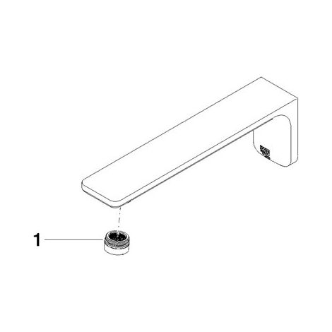 Dornbracht 90118402300-00 Bec Pièces de rechange