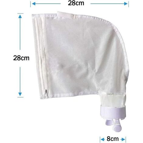 Set mit 3 Ersatz-Reißverschlusstaschen, kompatibel mit Polaris 280 und 480. Multifunktionale Nylon-Netztaschen für Polaris K13 und K16. (1/5)