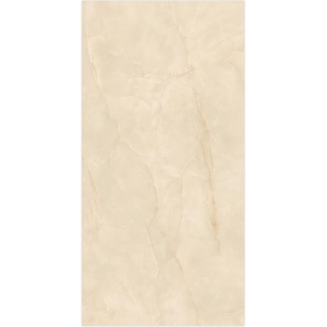Carrelage effet Onyx Beige Albâtre 240x120x0,9 cm Brillant Nerolio - Mur intérieur (vendu par carton de 2,88 m²) - RO'MA CARRELAGE