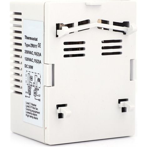 Thermostat mécanique réglable avec interrupteur marche/arrêt 0-60℃ ZR011 (1/4)