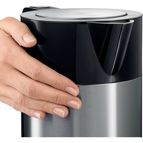 Bosch Haushalt TWK7203 Bollitore acciaio inox, Nero Capacità effettiva: 1.7 l (1/5)