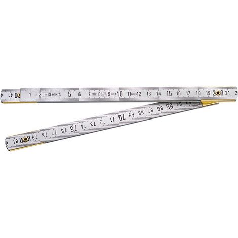 FACOM Metro pieghevole in durallumin classe III 1 metro 5 rami DELA.625.00