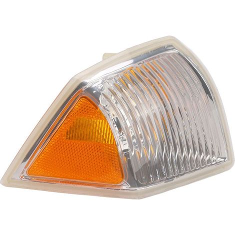 emplacement du couvercle de la lampe de clignotant ABS du botier de feu de position latéral avant pour Jeep Compass 2007-2010 Right (1/5)