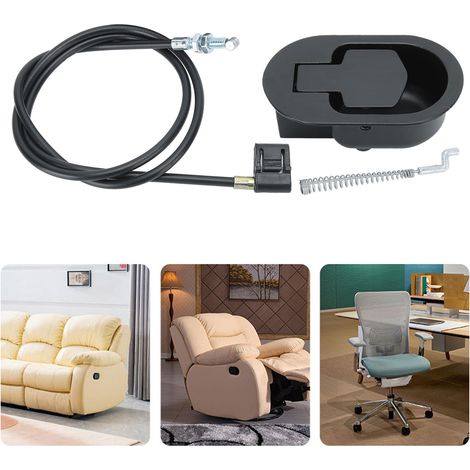 Verstellgriff für Sofa mit 90-mm-Kabel – Ersatzteil für Fernbedienung zur Liegefunktion, Zubehör, Aluminiumlegierung, Kunststoff, Eisen, 97 cm Breite, 2 m (1/5)